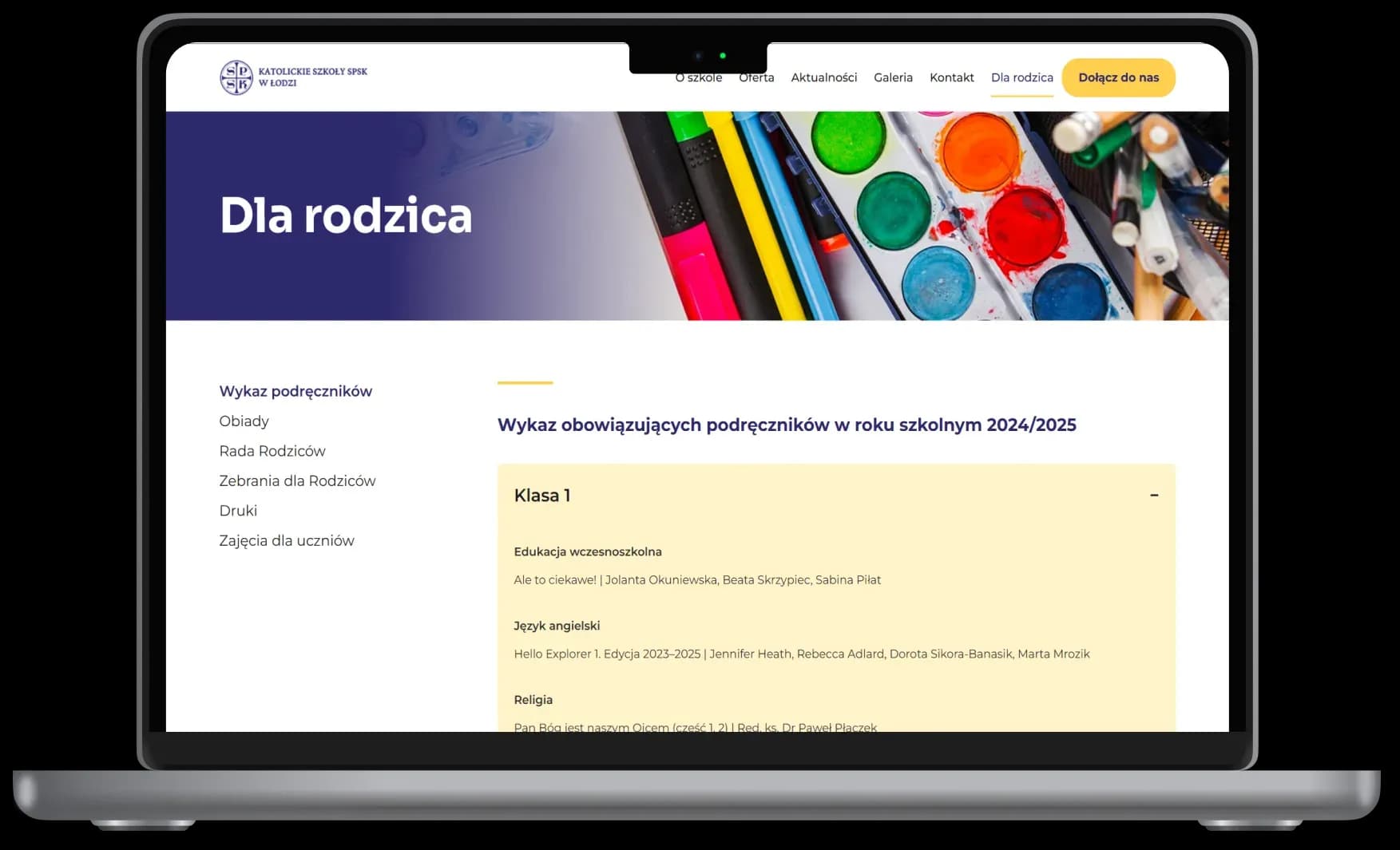SPSK - sekcja dla rodzica