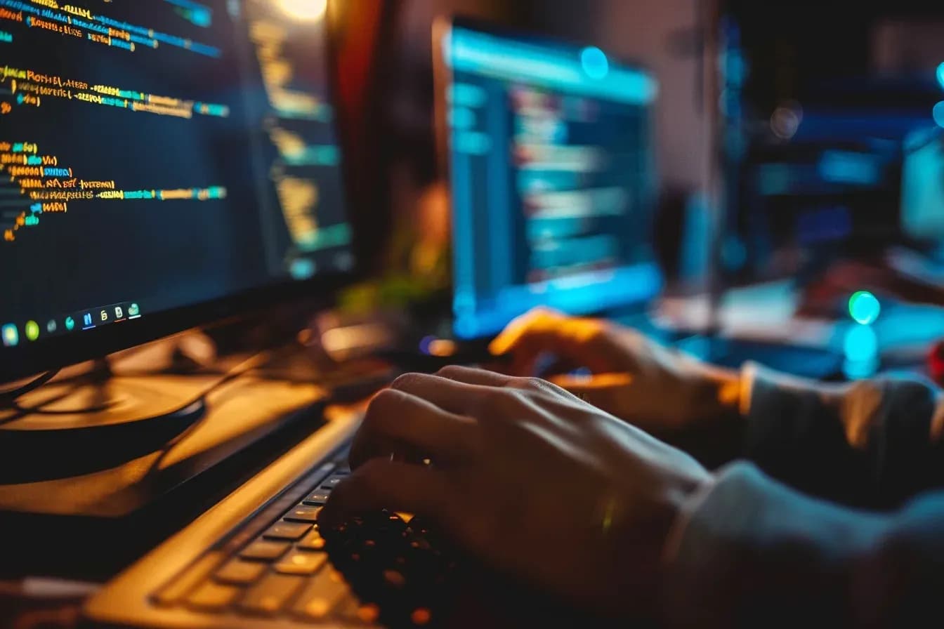 Pisanie kodu podczas tworzenia strony internetowej