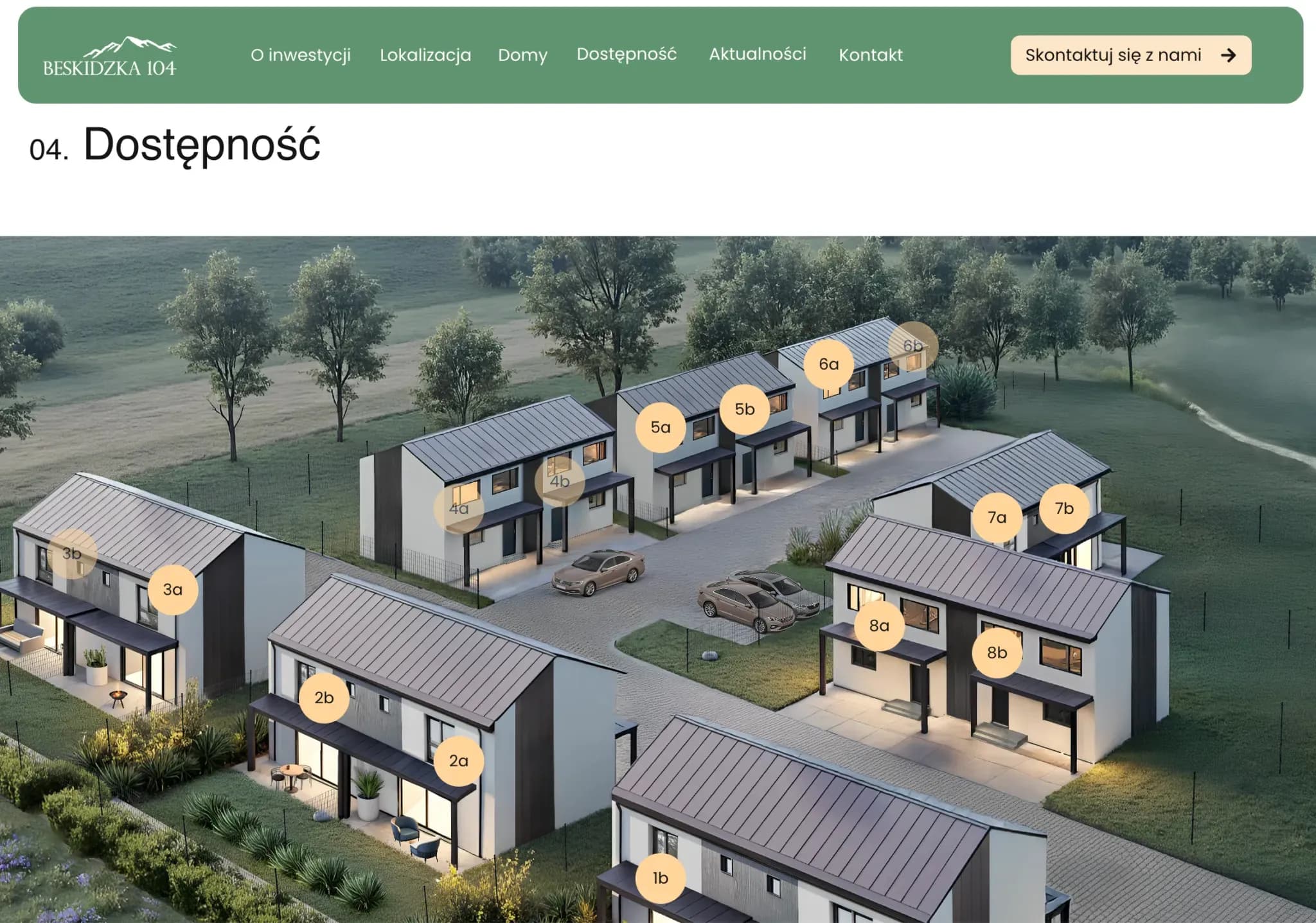 dostępność beskidzka 104