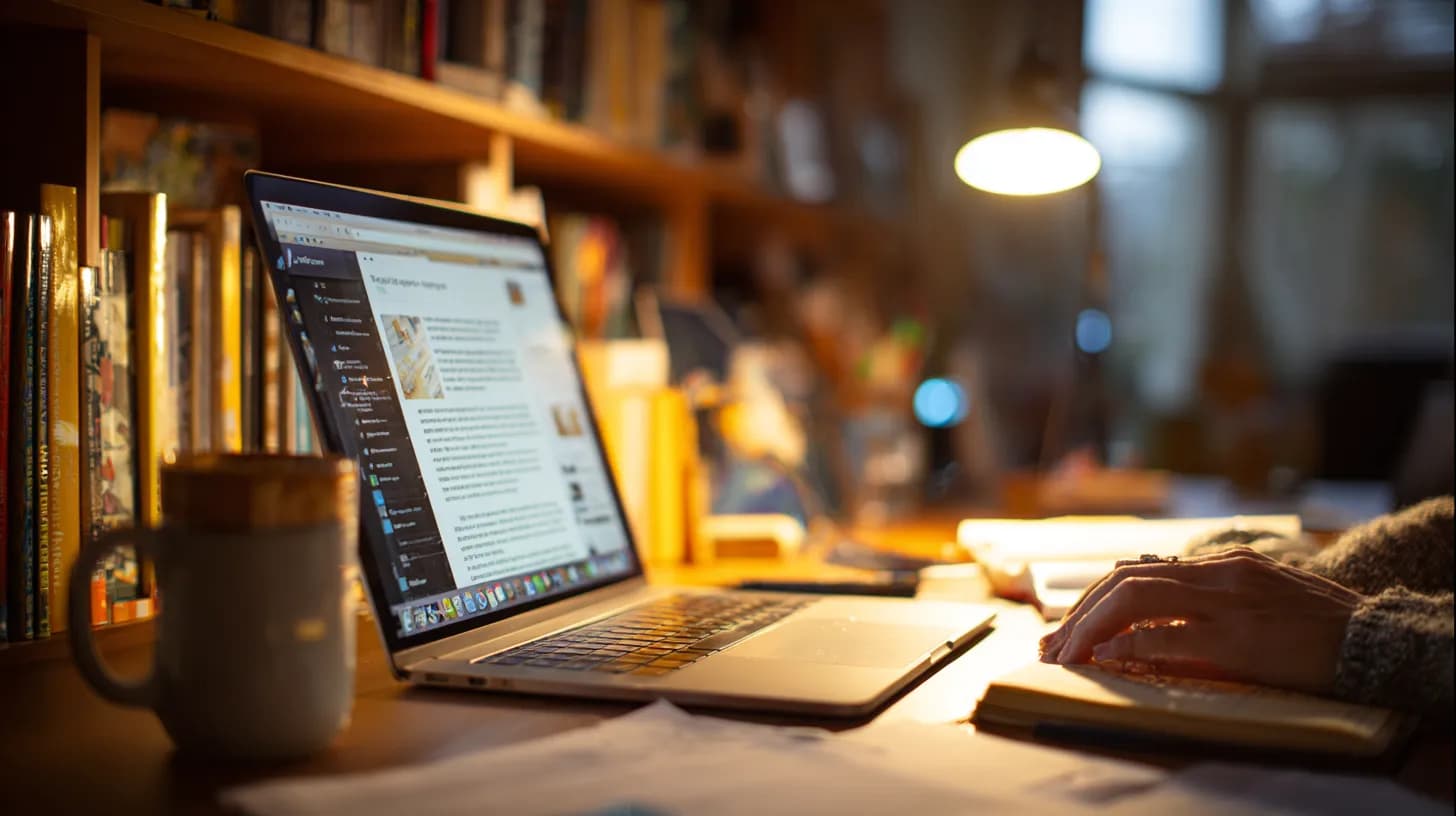 Writing an article in WordPress